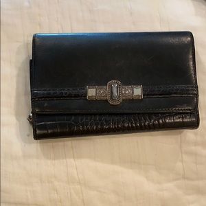 Brighton Crocodile Leather Wallet